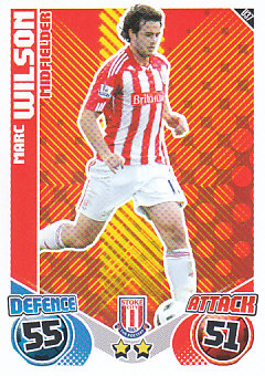 Marc Wilson Stoke City 2010/11 Topps Match Attax #U37